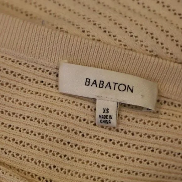 Babaton Knit Boxy Sweater Sz XS - Picture 4 of 7